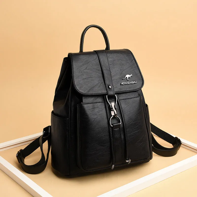 Female Simple And Stylish Versatile Large Backpacks
