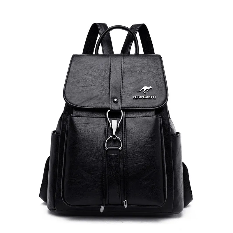 Female Simple And Stylish Versatile Large Backpacks
