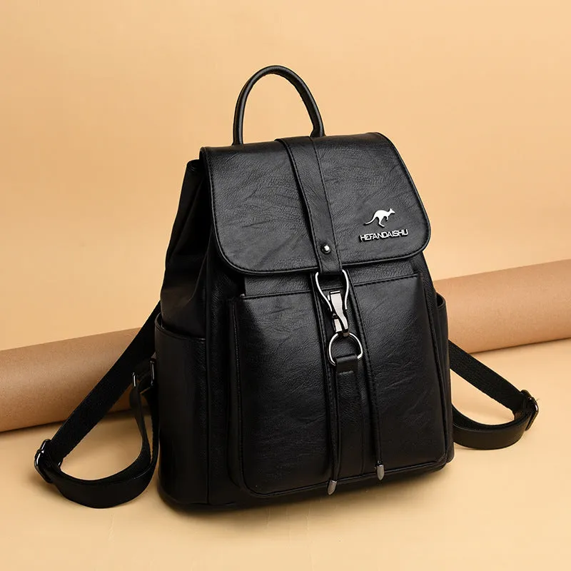 Female Simple And Stylish Versatile Large Backpacks