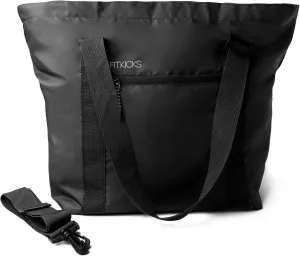 FITKICKS Hideaway Packable Duffle, Large Duffle Bag for Travel