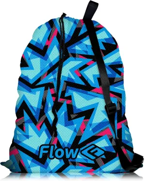 Flow Mesh Gear Bag - Drawstring Swim Bags for Swimming Equipment Available in 8 Awesome Designs
