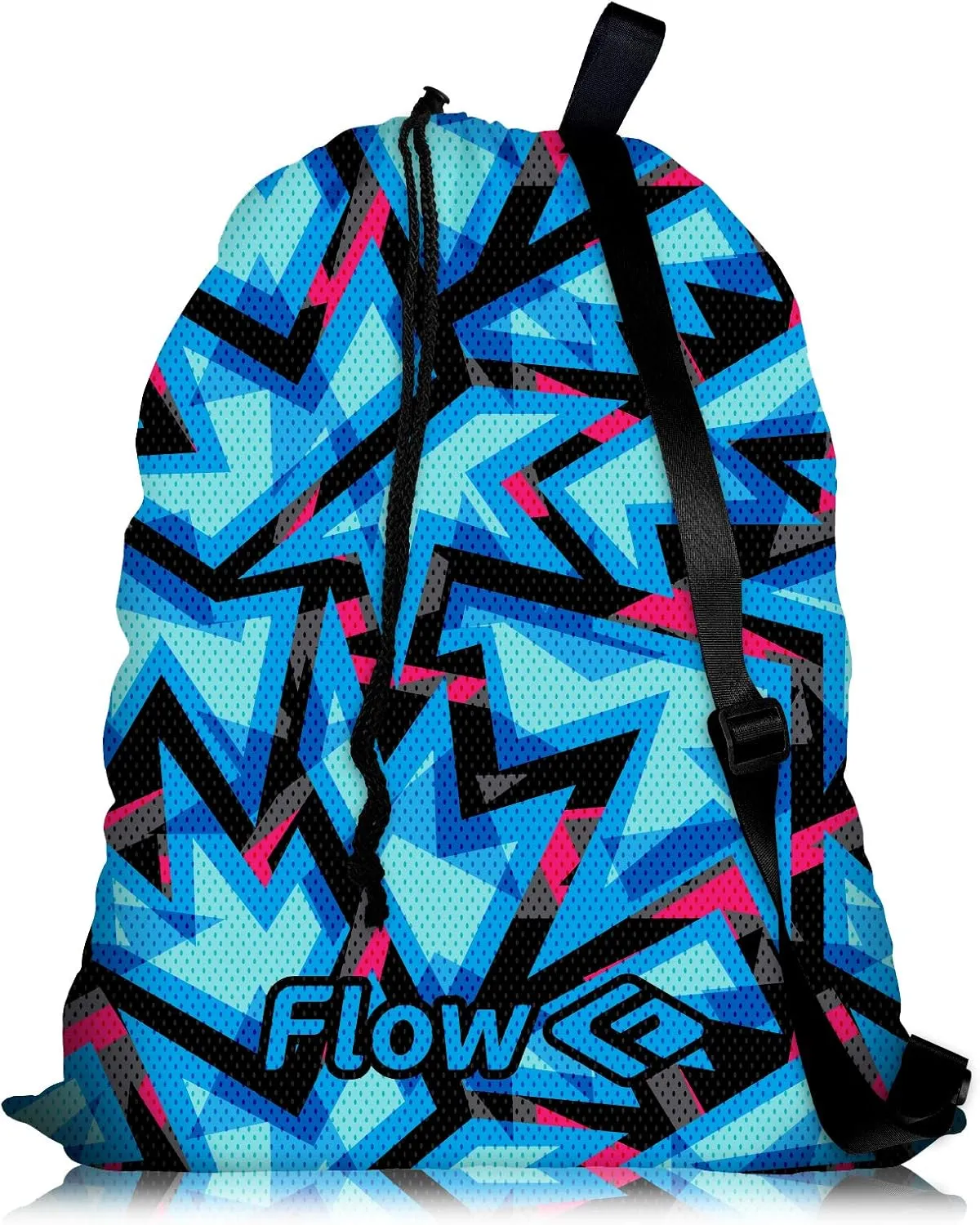 Flow Mesh Gear Bag - Drawstring Swim Bags for Swimming Equipment Available in 8 Awesome Designs