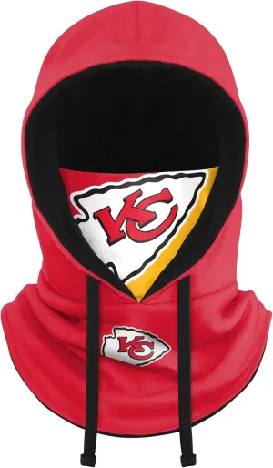 FOCO NFL Logo Team Color Drawstring Winter Cap Hooded Gaiter Balaclava Face Cover