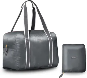 Foldable Duffle Bag for Travel | Lightweight, Water-Resistant, Multifunctional Carry On Bag | Sustainable and Durable Nylon