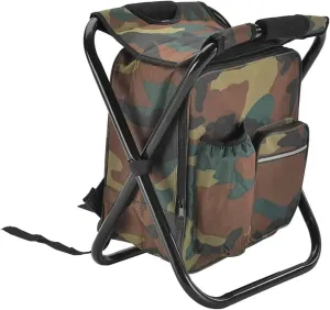 Folding Chair Fishing Chair Outdoor Camping Picnic Portable Thermal Cooler Insulated Backpack Camping Chair Travel Furniture