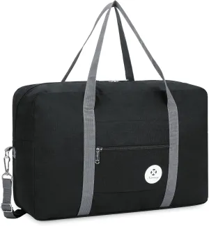 For Spirit Airlines Personal Item Bag 18x14x8 Foldable Travel Duffel Bag Tote Carry on Luggage Duffle Overnight for Women and Men