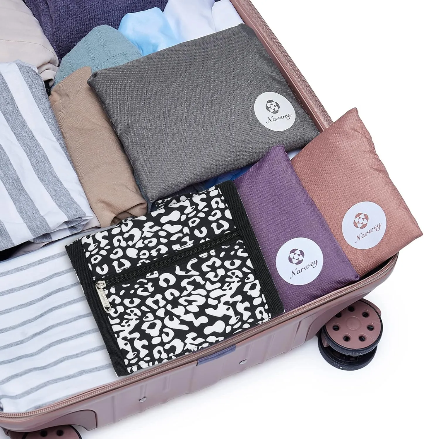 For Spirit Airlines Personal Item Bag 18x14x8 Foldable Travel Duffel Bag Tote Carry on Luggage Duffle Overnight for Women and Men