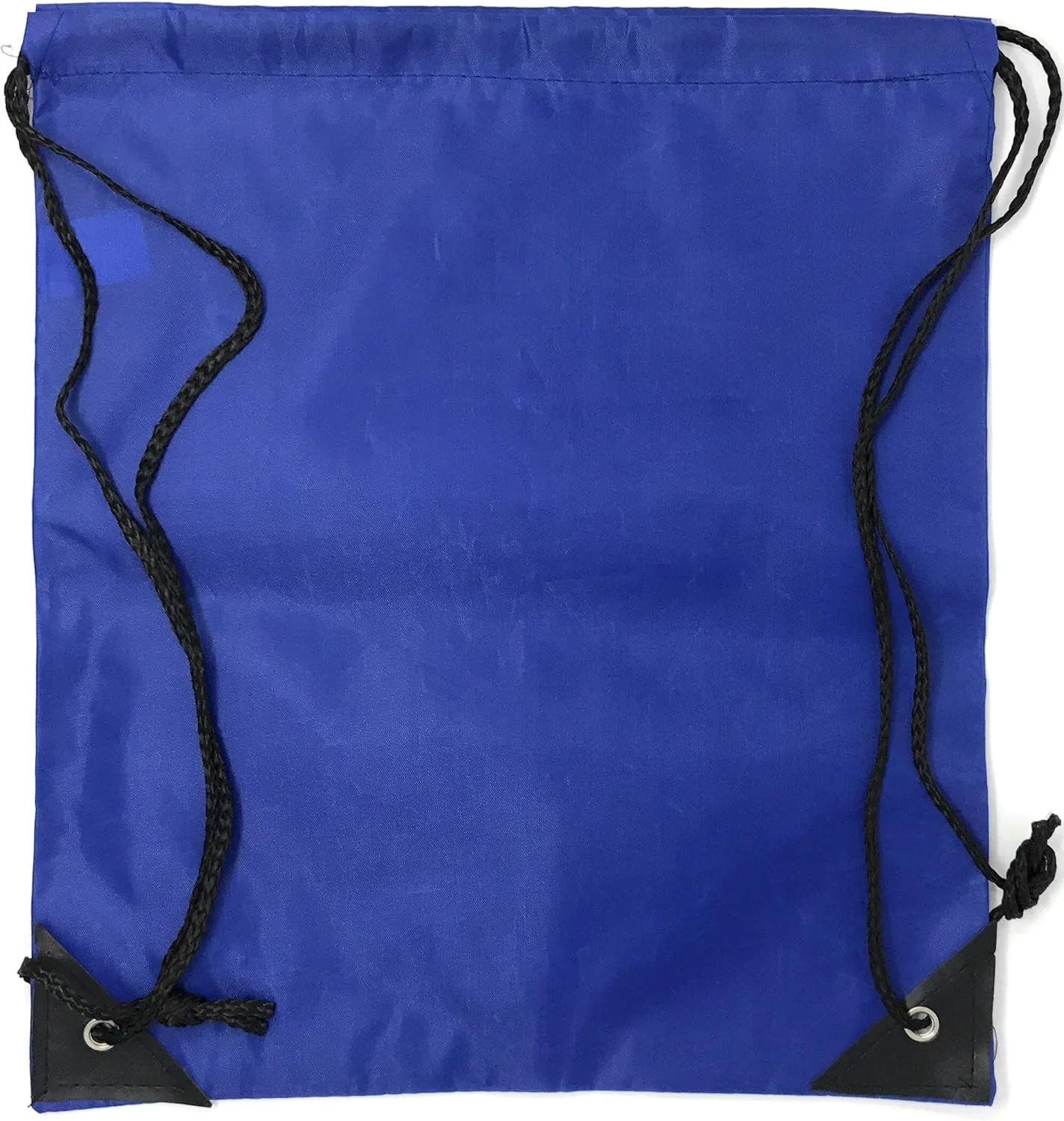 Funiverse Bulk 20 Pack of Large Drawstring Backpacks - Sports Bag Cinch Sack (Blue)