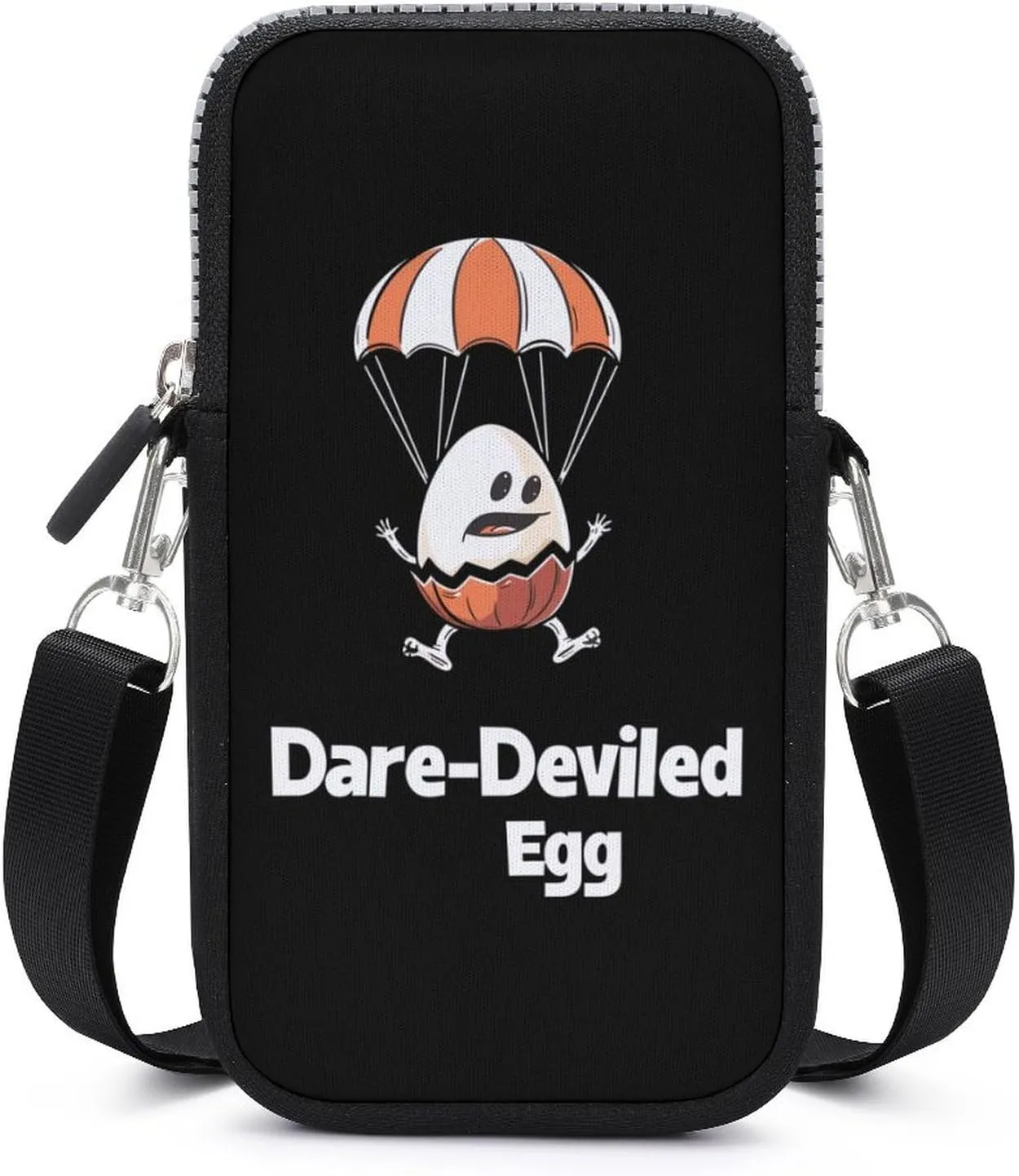 Funny Egg Dare-Deviled Egg Crossbody Bag for Women Men Phone Purses Shoulder Bag Handbag