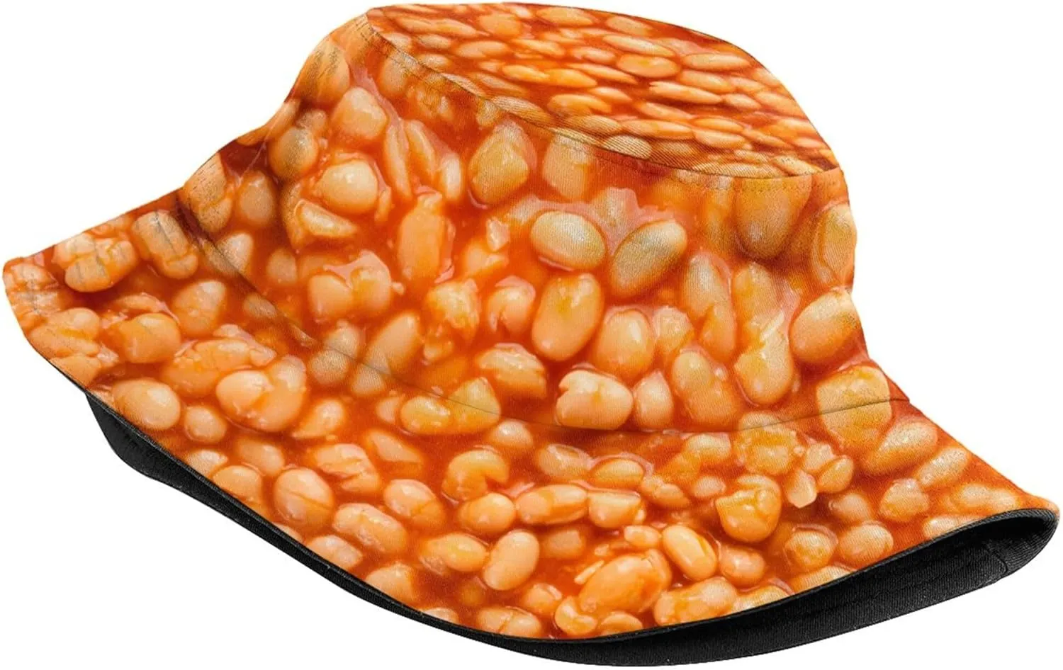 Funny Food Pattern Bucket Hats Outdoor Summer Fisherman Cap Travel Beach Hat Packable Sun Hat for Women Men