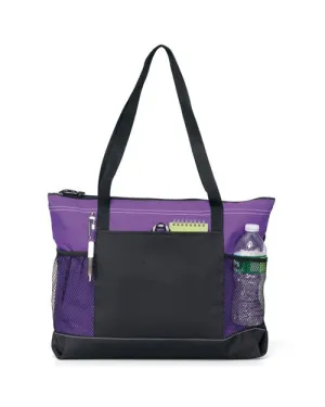Gemline Select Zippered Tote - Gemline 1100