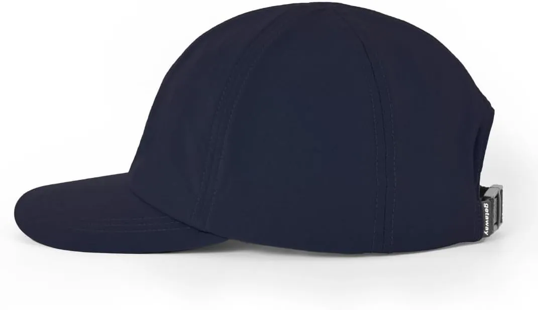 getaway Pack Light Hat 2.0 Packable/Foldable Brim, Stretch, Lightweight, Travel Essentials, Boating, Running, Golf, Workout