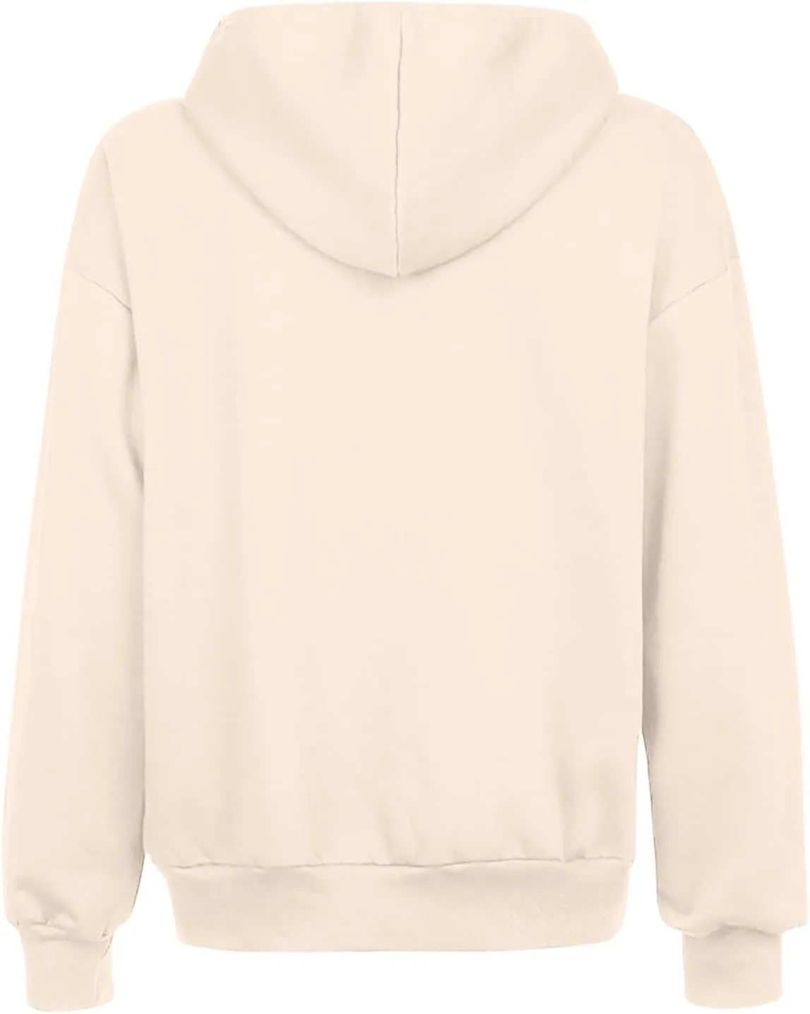 GIERIDUC Women's Zip Up Oversized Sweatshirts Fleece Jacket Coat Long Sleeve Casual Hoodies Fall Teen Girls Preppy Clothes