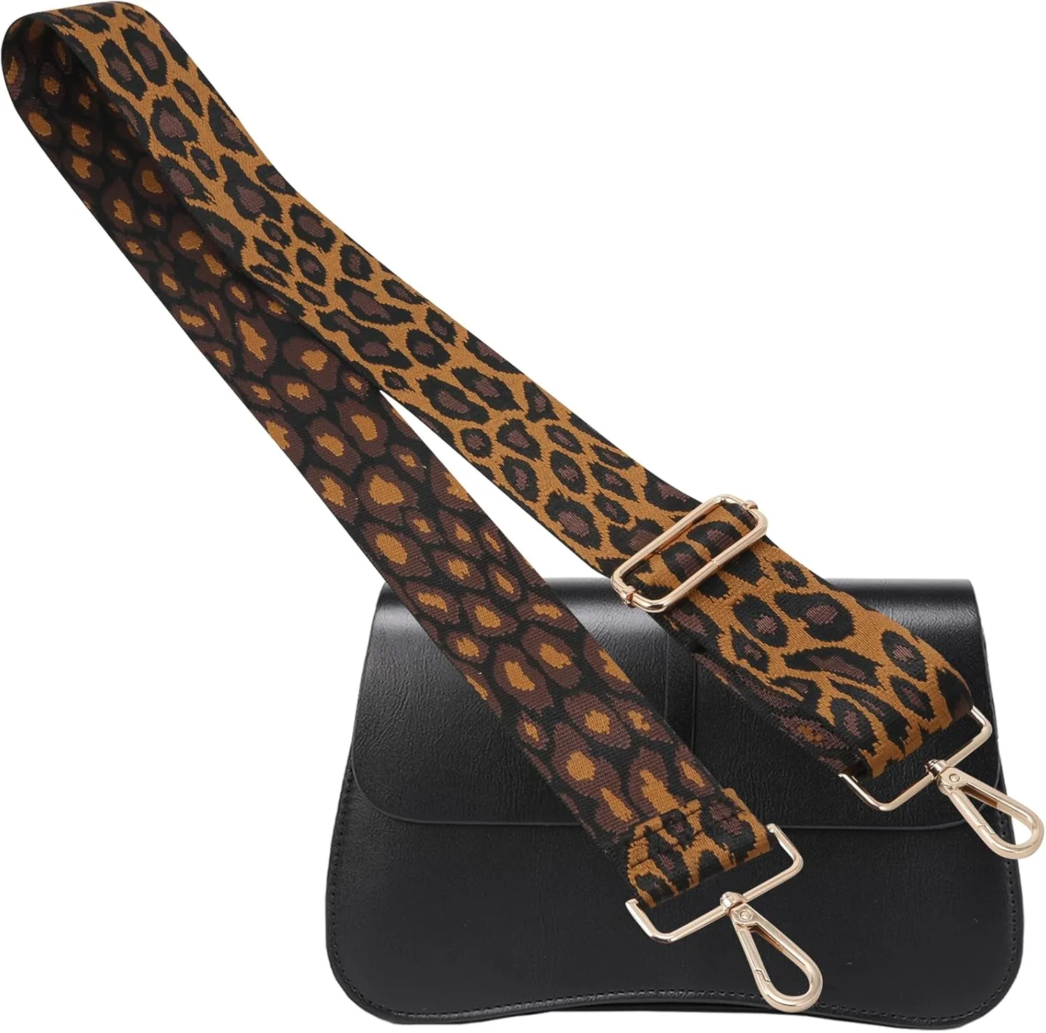 GINJKGO Purse Straps Replacement Crossbody - Adjustable Bag Strap for Purses, Wide Shoulder Strap for Women Guitar Purses
