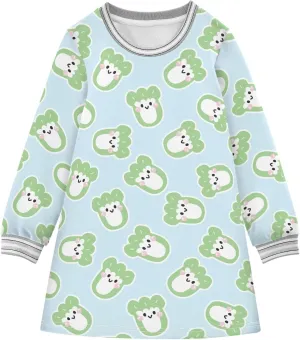 Girls Dresses Long Sleeve for Kids A-Line Cute Casual Dress 2-8 Years