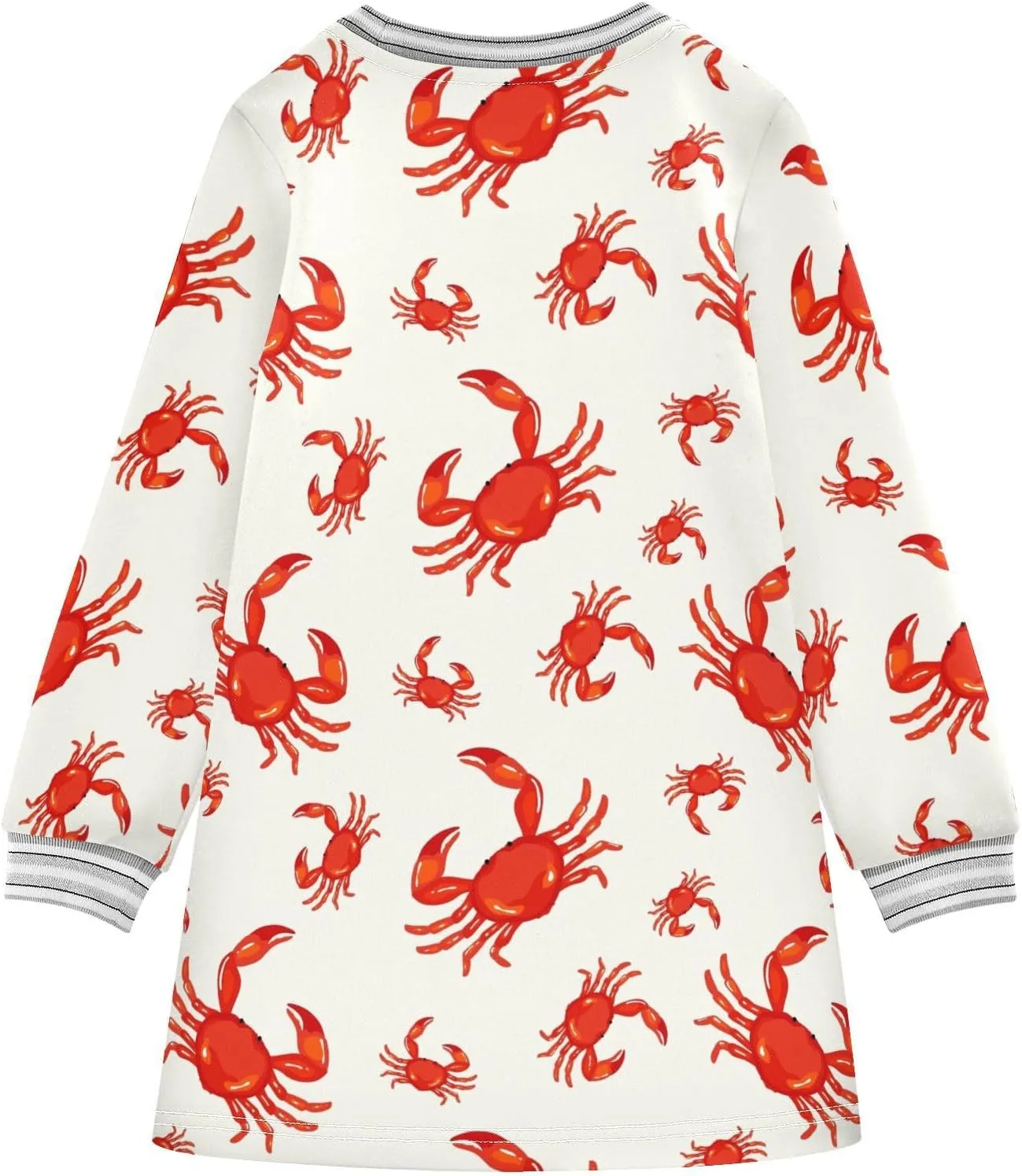 Girls Dresses Long Sleeve for Kids A-Line Cute Casual Dress 2-8 Years