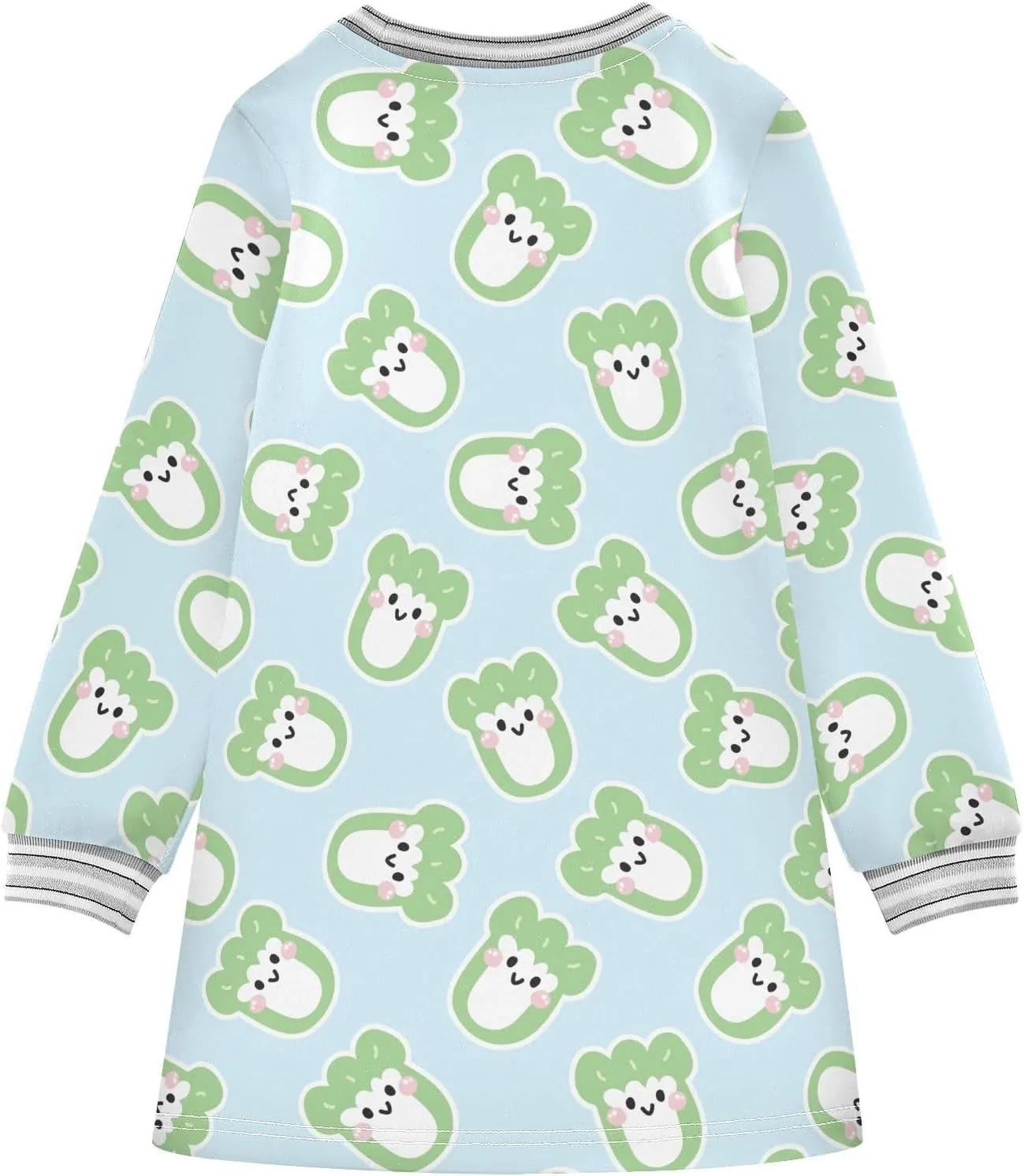 Girls Dresses Long Sleeve for Kids A-Line Cute Casual Dress 2-8 Years