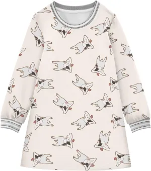 Girls Dresses Long Sleeve for Kids A-Line Cute Casual Dress 2-8 Years