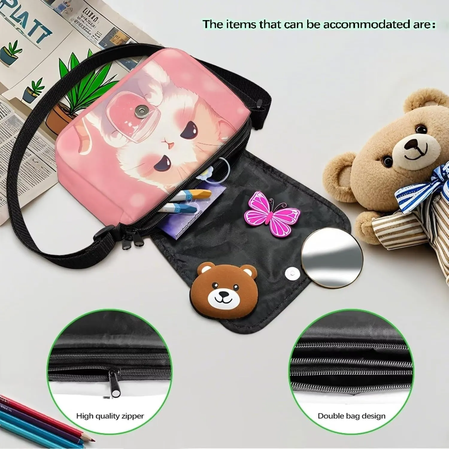Girls Purses for Kids 8-10 Years Teen Girls Fashion Crossbody Purse for Kids Christmas Birthday Gifts