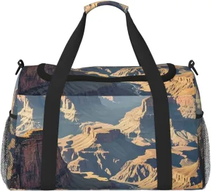 Grand Canyon Arizona Travel Duffel Bag Lightweight Waterproof Carry On Tote Bag Foldable Weekender Overnight Bags Sport Gym Bag For Women Men