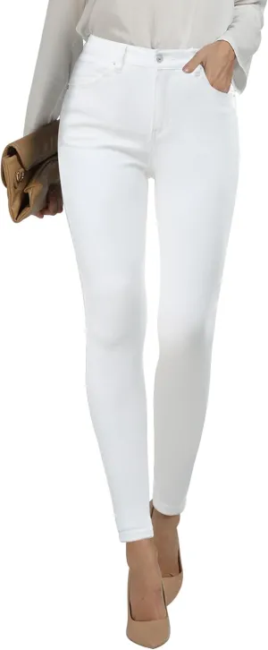 GRAPENT Skinny Jeans for Women High Waist Stretchy Classic High Rise Slimming Jeggings Denim Trousers Pants