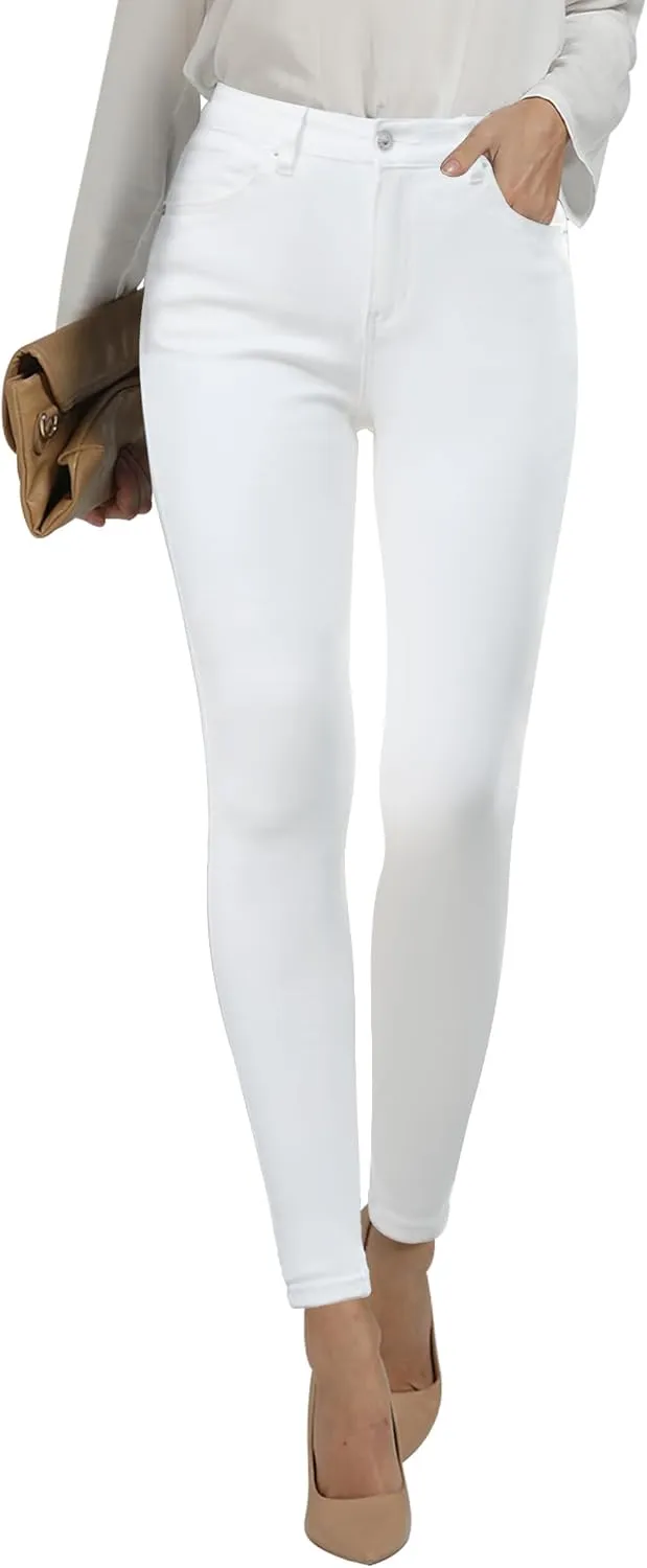 GRAPENT Skinny Jeans for Women High Waist Stretchy Classic High Rise Slimming Jeggings Denim Trousers Pants
