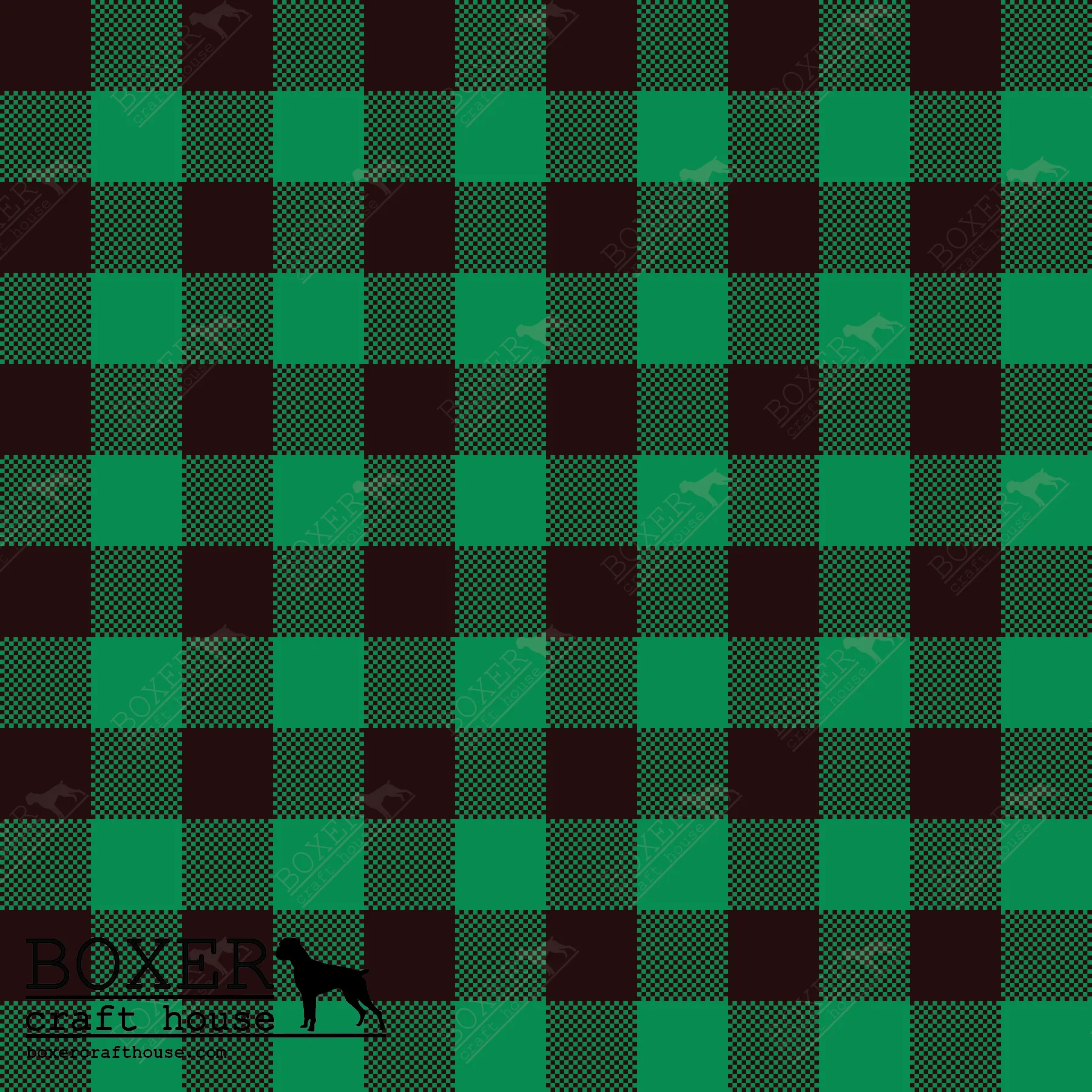 Green Bee - Buffalo Plaid - 1/2"