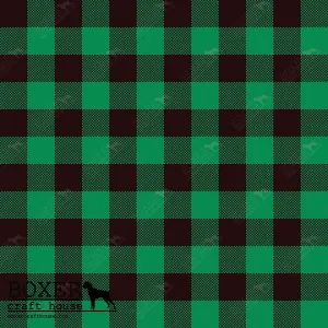 Green Bee - Buffalo Plaid - 1/2"