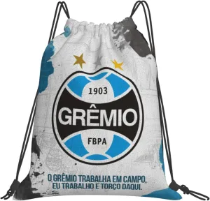Grêmio Foot-Ball Porto Alegrense Unisex Adult Shoulders Bag Backpack Drawstring Bag for Shopping Swim Camp