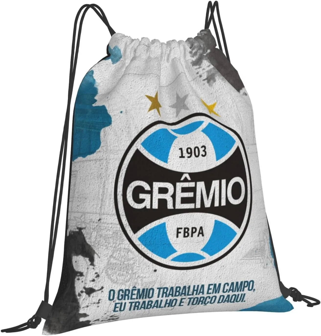 Grêmio Foot-Ball Porto Alegrense Unisex Adult Shoulders Bag Backpack Drawstring Bag for Shopping Swim Camp