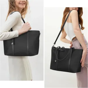 gym bag black tote bag bl