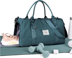 Gym Bag Womens,Travel Duffel Carry on Bag Sport Tote Bag Weekend Overnight Bag