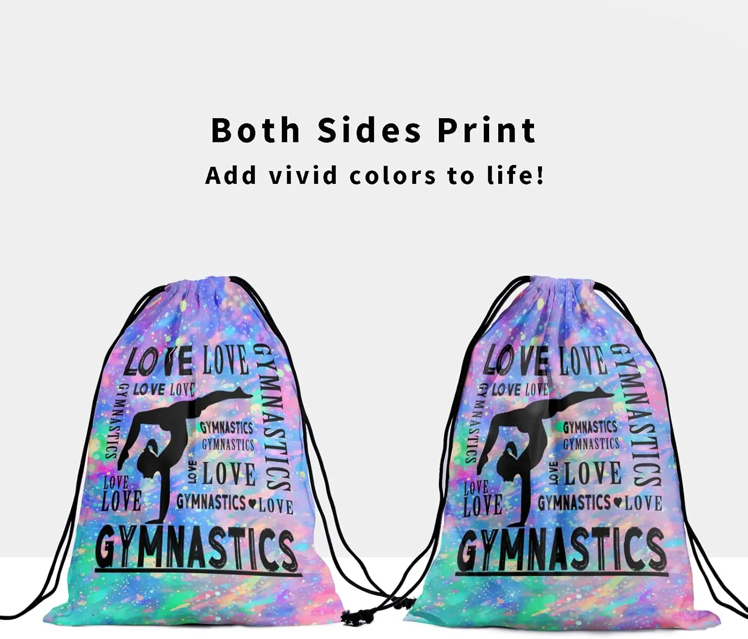 Gymnastics Grip Bag for Gymnasts Gymnastic Drawstring Bag Gym Athlete Bag