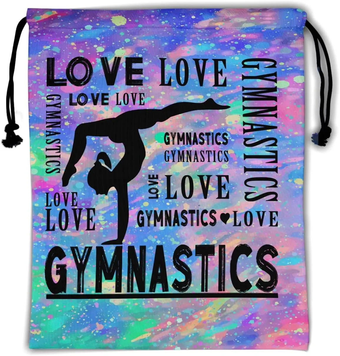 Gymnastics Grip Bag for Gymnasts Gymnastic Drawstring Bag Gym Athlete Bag