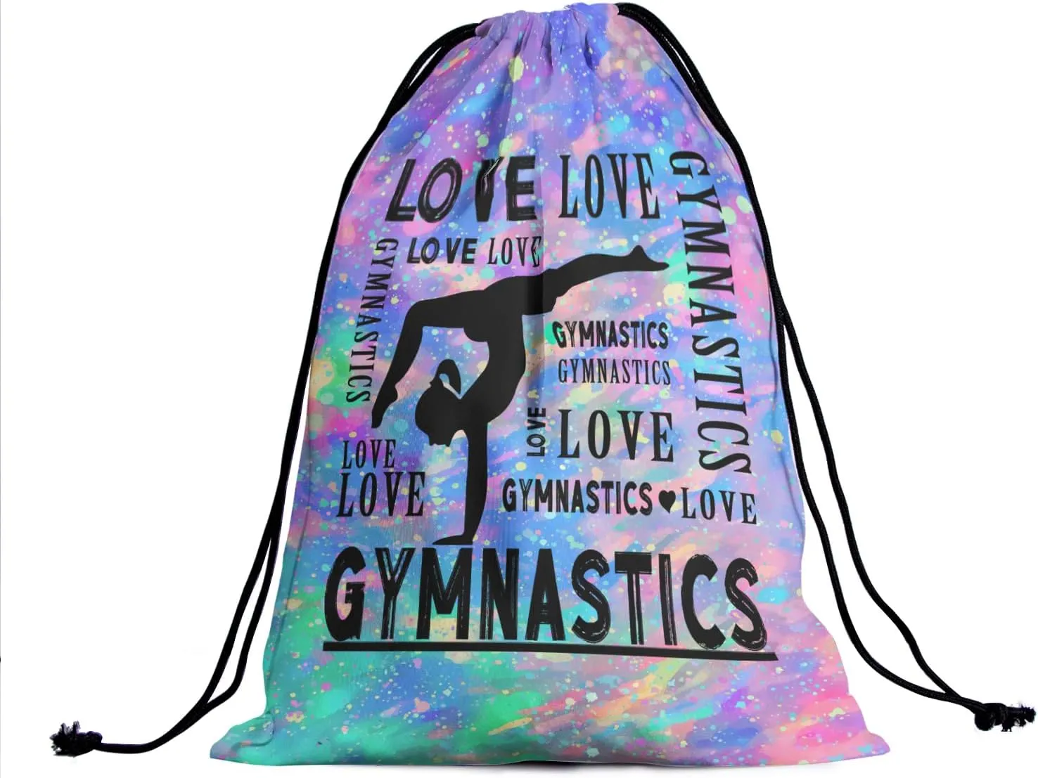 Gymnastics Grip Bag for Gymnasts Gymnastic Drawstring Bag Gym Athlete Bag