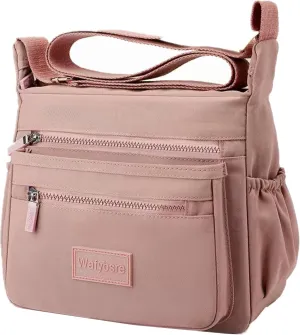 Handbags for Ladies Multi Pocket Purses for Women Messenger Shoulder Cross-body Bag