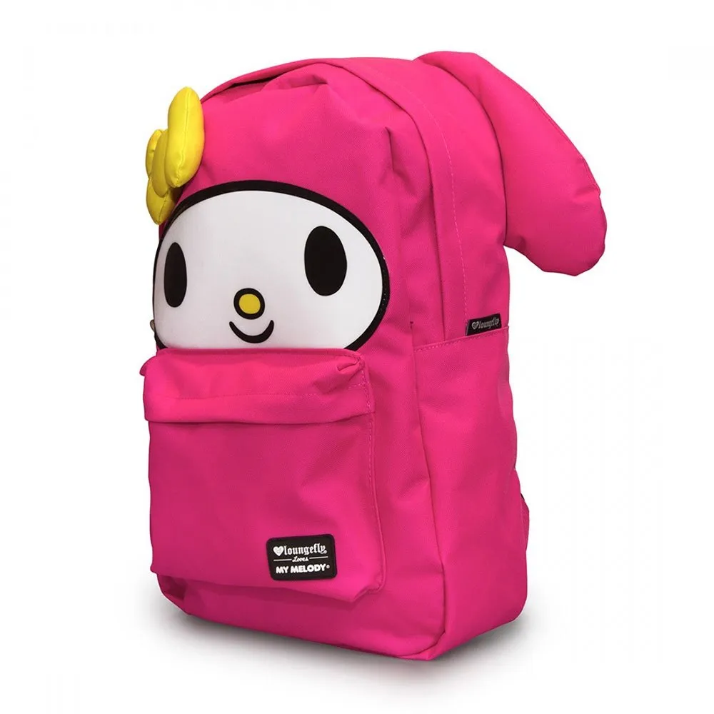 Hello Kitty My Melody Large Face Backpack
