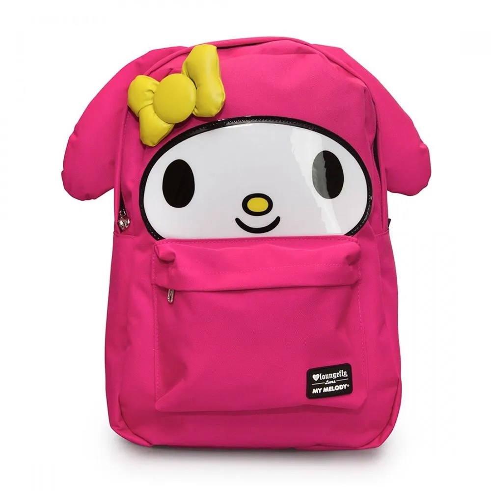 Hello Kitty My Melody Large Face Backpack