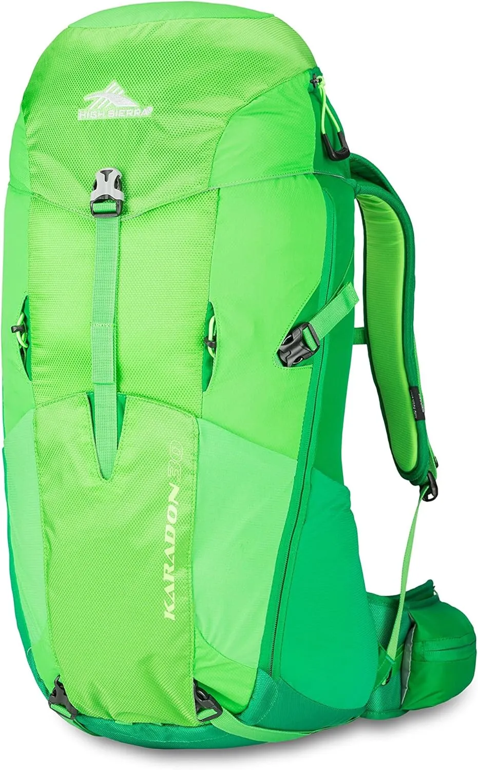 High Sierra Karadon Frame Pack, Kelly/Cactus/Lime, 30L (M-L)