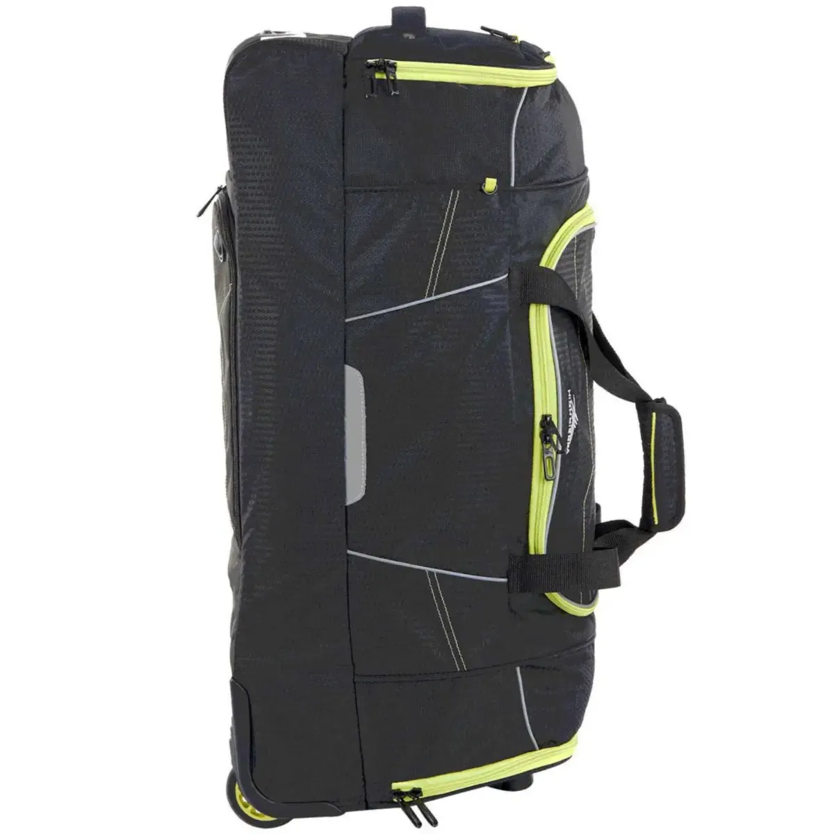 High Sierra Ultimate Access 3 - 76 cm Wheeled Duffle - Black / Lime Green