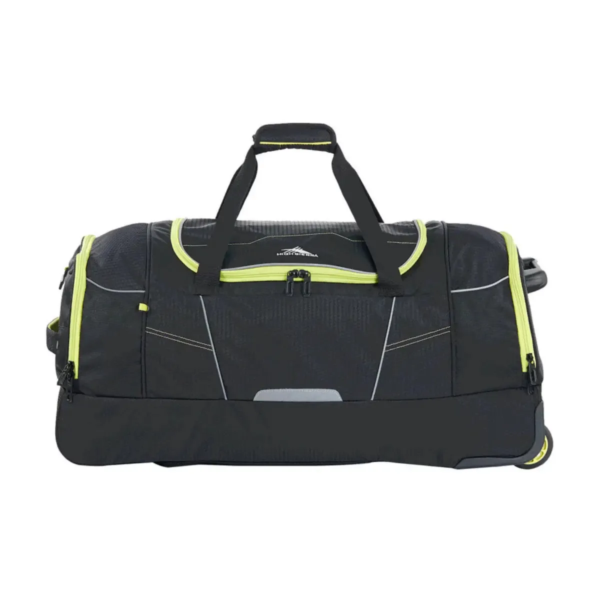 High Sierra Ultimate Access 3 - 76 cm Wheeled Duffle - Black / Lime Green