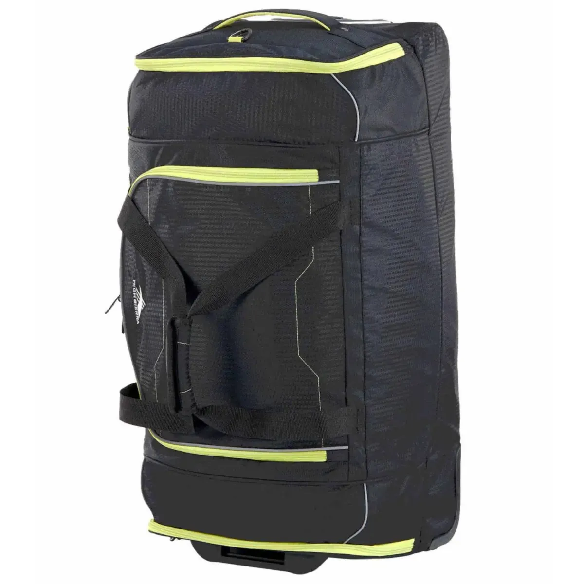 High Sierra Ultimate Access 3 - 76 cm Wheeled Duffle - Black / Lime Green