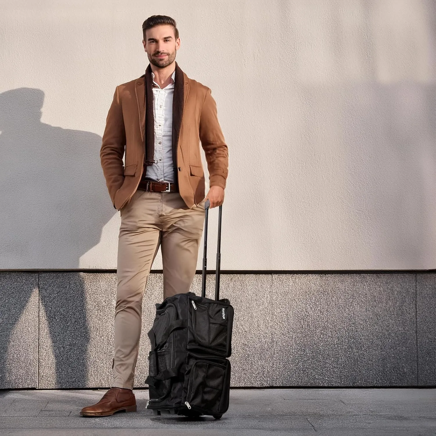 Hipack Carry-on Rolling Duffle Bag