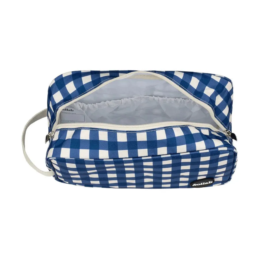 Holiday Travel Bag | Blue Check