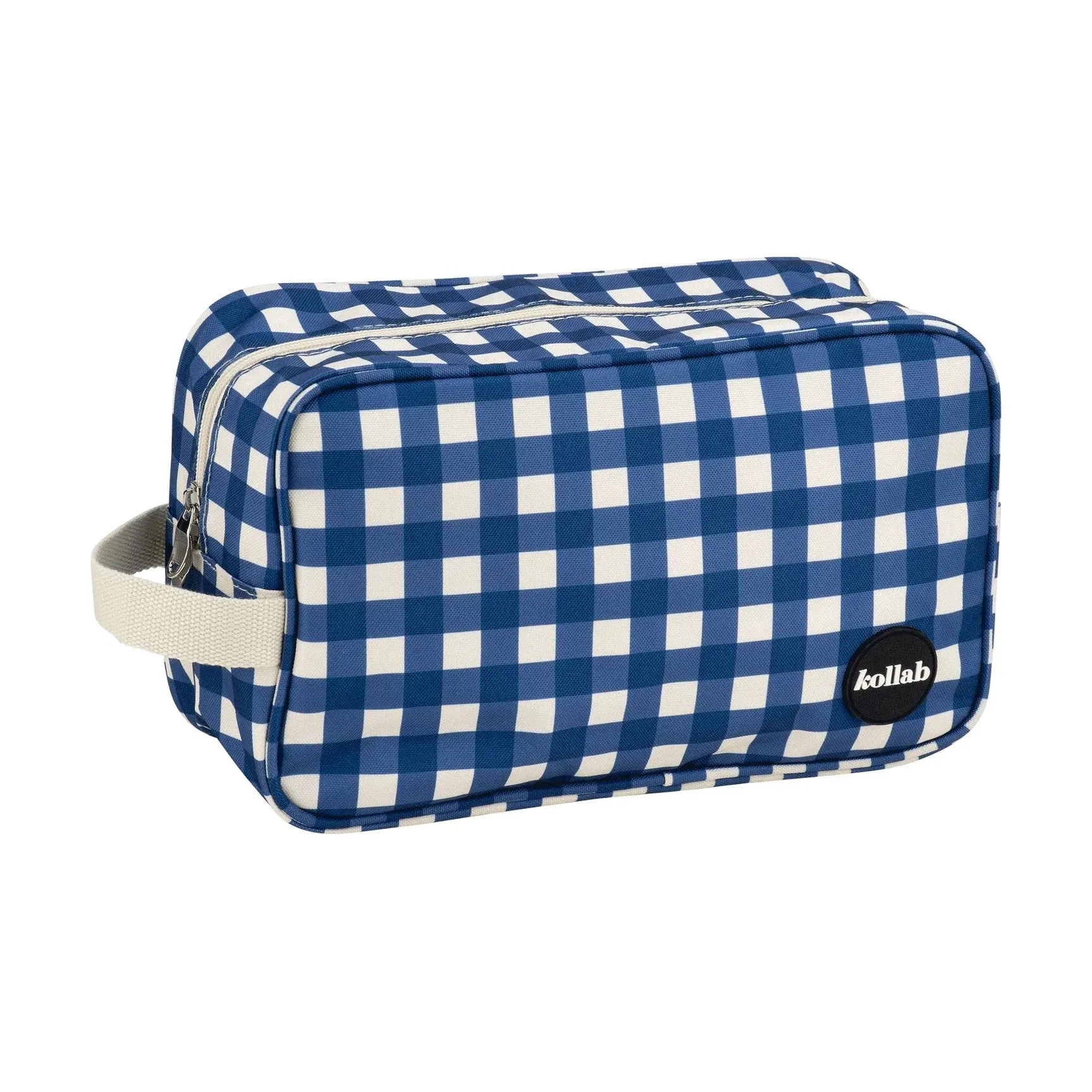 Holiday Travel Bag | Blue Check