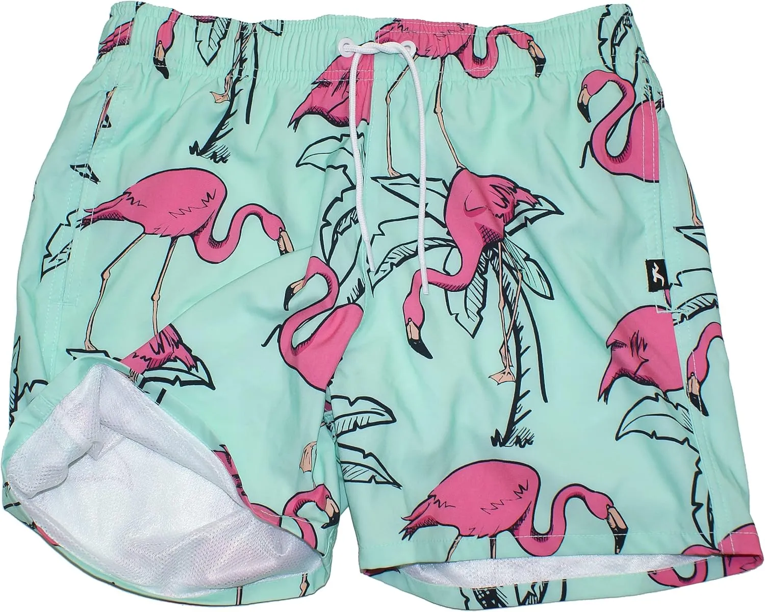 Hollister California Men's 4-Way Stretch Guard Fit Swim Trunk 5" W/Inner Mesh HOM-8