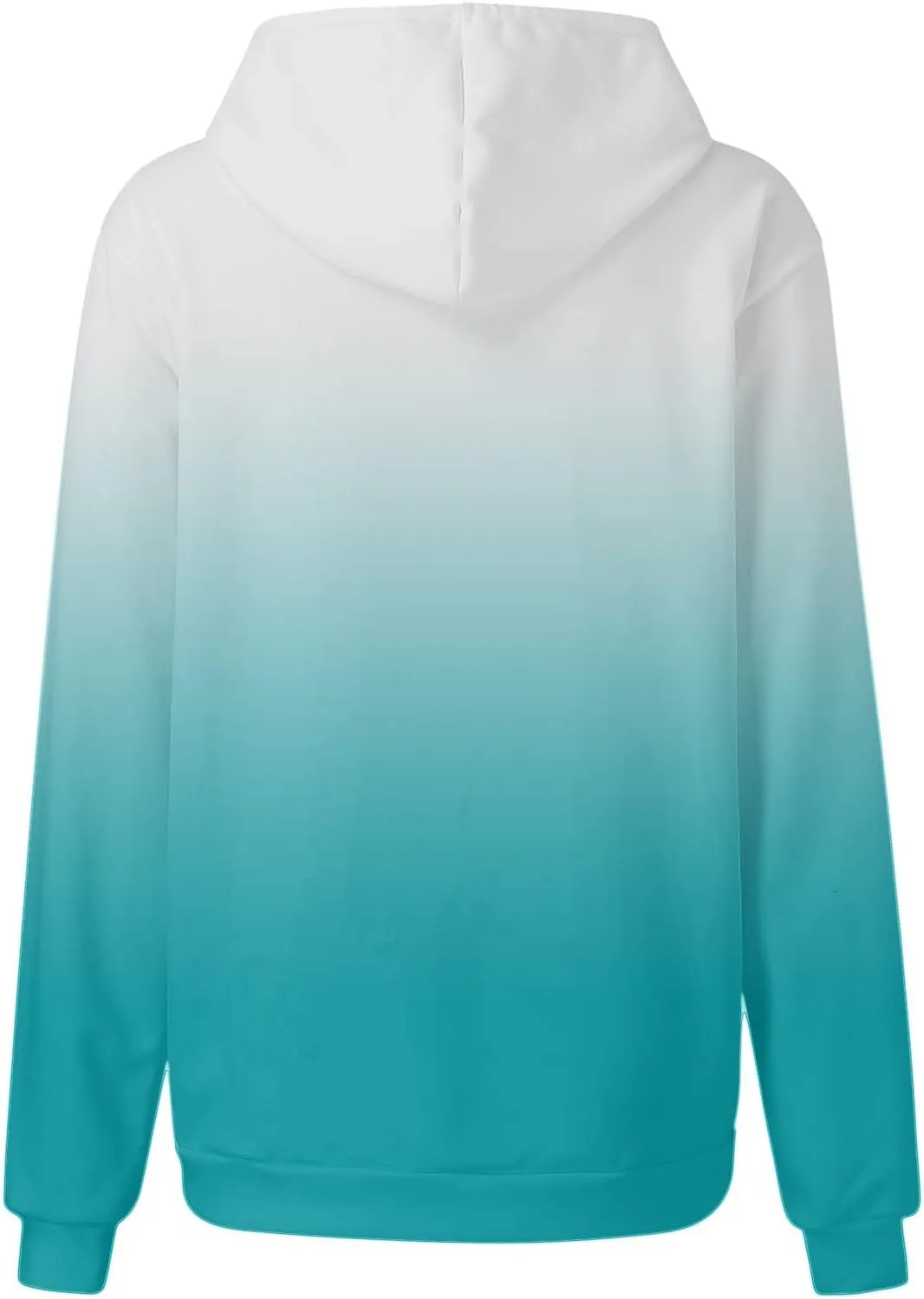 Hoodies for Women Drawstring Pullover Multicolor Hoodie Casual Long Sleeve Oversized Sweatshirts with Pockets