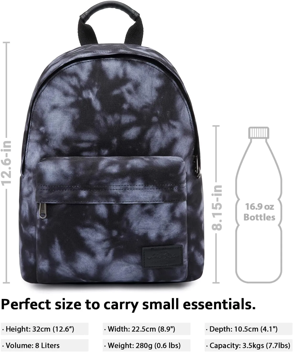 HotStyle SIMPLAY  Mini Backpack, Multiple Colors and Patterns, 8 Litres