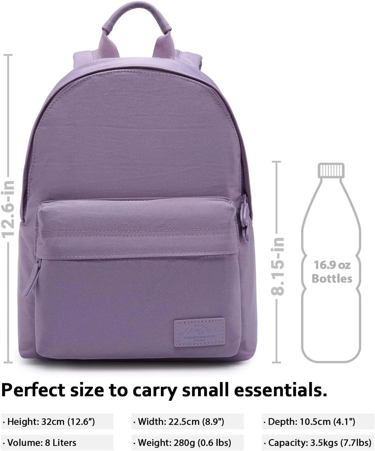 HotStyle SIMPLAY  Mini Backpack, Multiple Colors and Patterns, 8 Litres
