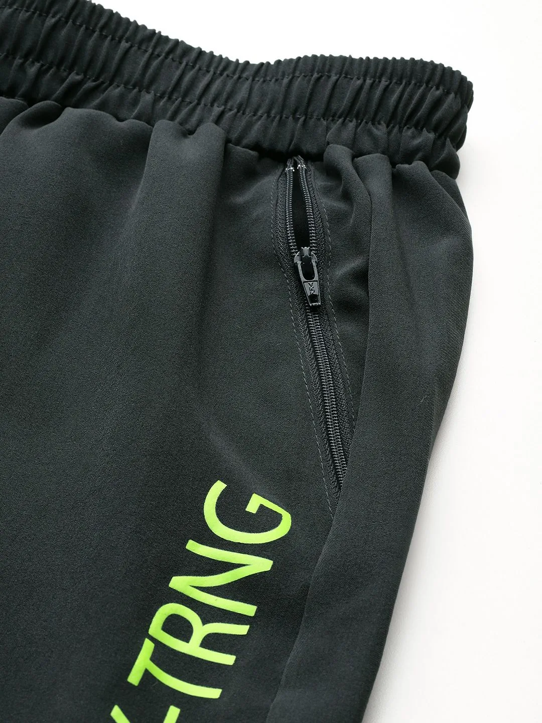 HRX by Hrithik Roshan Men Brand Logo Print Detail Mid-Rise Rapid-Dry Training Joggers